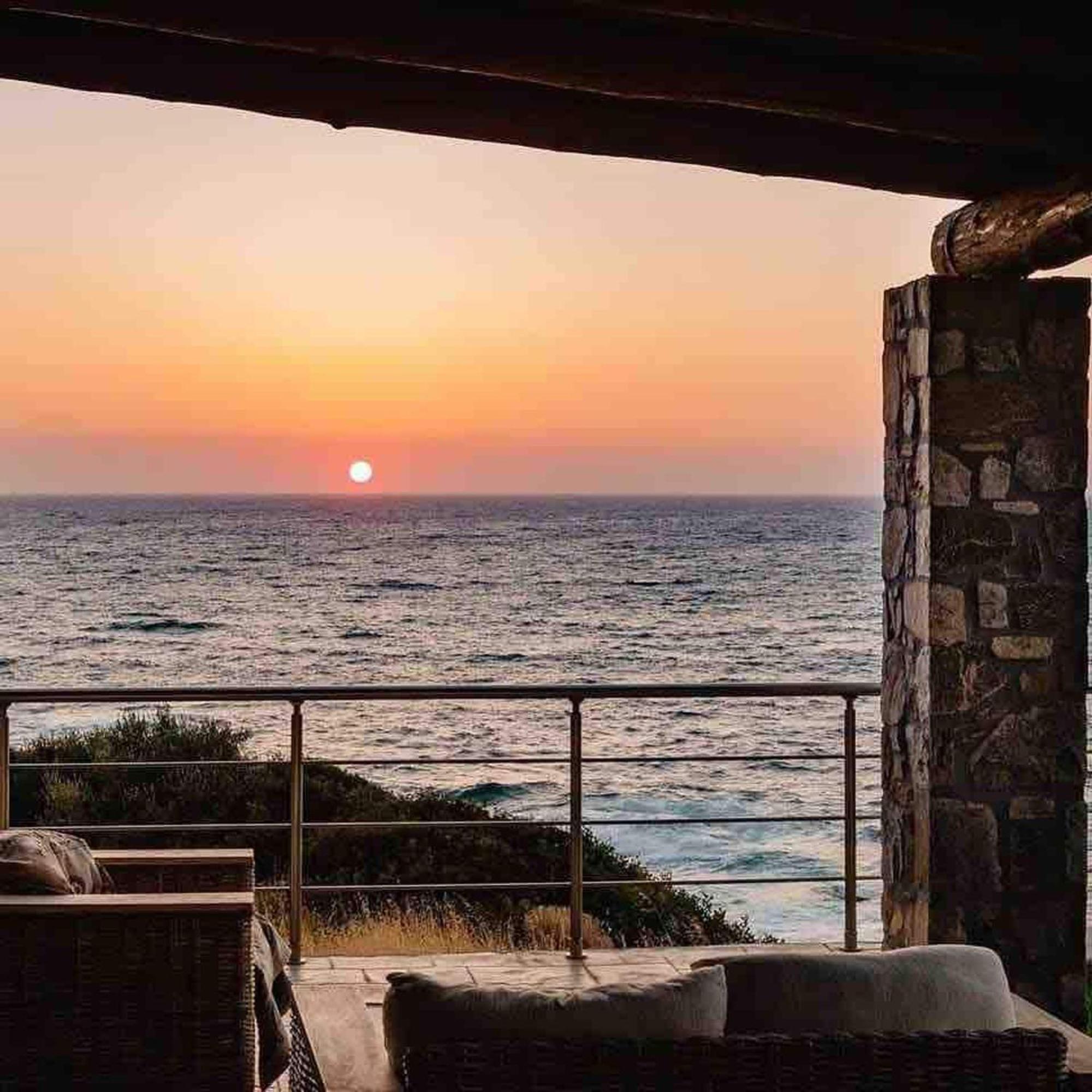 Villa Mediterranea, With Heated Pool Livadia  Exteriör bild