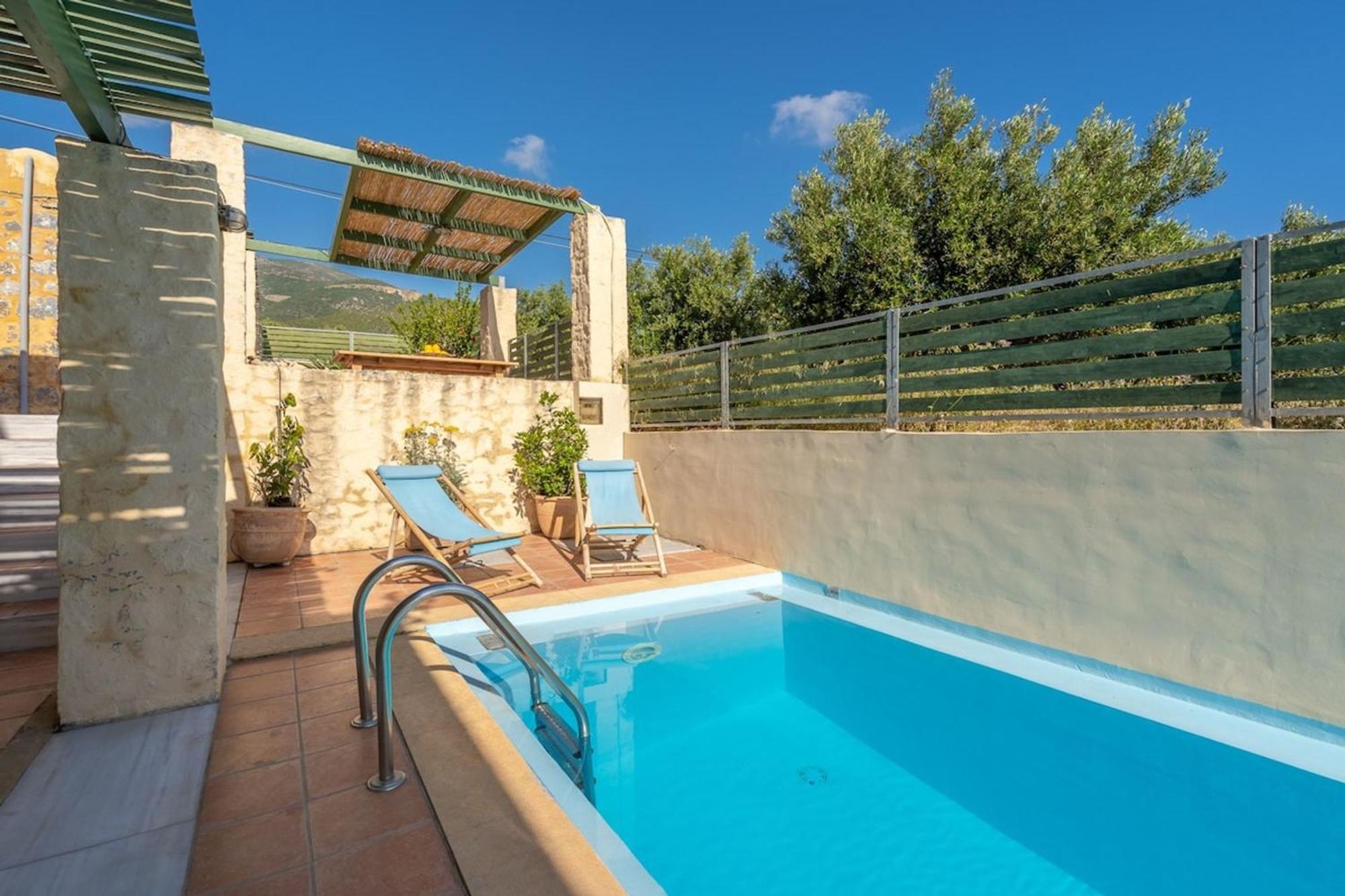 Villa Mediterranea, With Heated Pool Livadia  Exteriör bild