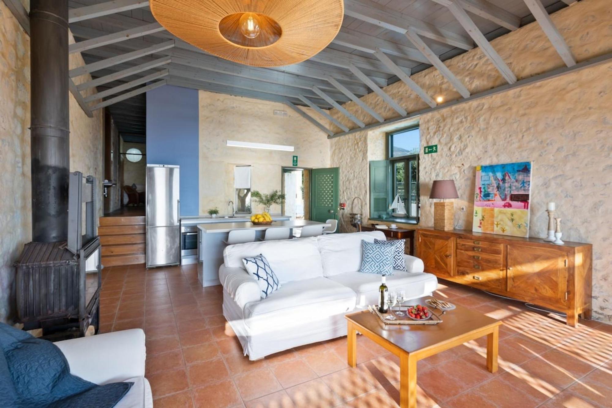Villa Mediterranea, With Heated Pool Livadia  Exteriör bild